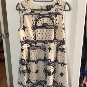 Insight patterned dress